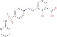 3-[[p-(2-Pyridylsulfamoyl)phenyl]azo]salicylic acid