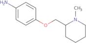 4-[(1-Methylpiperidin-2-yl)methoxy]aniline
