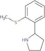 2-(2-Methylsulfanylphenyl)pyrrolidine