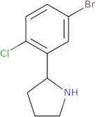 2-(5-Bromo-2-chlorophenyl)pyrrolidine