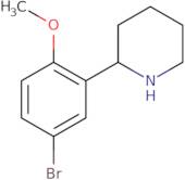 2-(5-Bromo-2-methoxyphenyl)piperidine