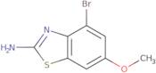 4-Bromo-6-methoxy-1,3-benzothiazol-2-amine