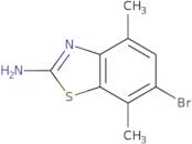 6-Bromo-4,7-dimethyl-1,3-benzothiazol-2-amine