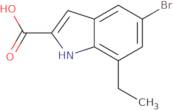 5-Bromo-7-ethyl-1H-indole-2-carboxylic acid