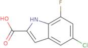 5-Chloro-7-fluoro-1H-indole-2-carboxylic acid