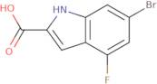 6-Bromo-4-fluoro-1H-indole-2-carboxylic acid