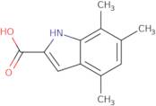 4,6,7-Trimethyl-1H-indole-2-carboxylic acid