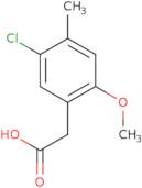 (5-Chloro-2-methoxy-4-methylphenyl)acetic acid