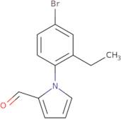 1-(4-Bromo-2-ethylphenyl)-1H-pyrrole-2-carbaldehyde