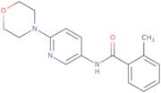 2-Methyl-N-[6-(morpholin-4-yl)pyridin-3-yl]benzamide