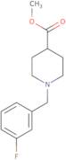 Methyl 1-(3-fluorobenzyl)-4-piperidinecarboxylate