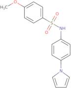 4-Methoxy-N-[4-(1H-pyrrol-1-yl)phenyl]benzenesulfonamide