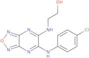 2-[6-(4-Chloro-phenylamino)-[1,2,5]oxadiazolo[3,4-b]pyrazin-5-ylamino]-ethanol