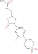 N-((3-(4-(1,1-Dioxidothiomorpholin-4-yl)-3,5-difluorophenyl)-2-oxo-1,3-oxazolidin-5-yl)methyl)ac...