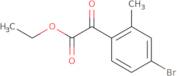 Ethyl 4-bromo-2-methylbenzoylformate