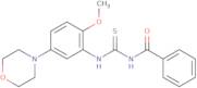 N-((2-methoxy-5-morpholinophenyl)carbamothioyl)benzamide