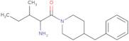 2-Amino-1-(4-benzylpiperidin-1-yl)-3-methylpentan-1-one