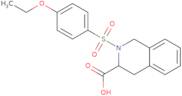 2-(4-Ethoxybenzenesulfonyl)-1,2,3,4-tetrahydroisoquinoline-3-carboxylicacid