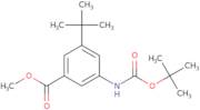 Methyl 3-((tert-butoxycarbonyl)amino)-5-(tert-butyl)benzoate