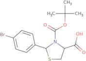 3-Boc-2-(4-bromo-phenyl)-thiazolidine-4-carboxylic acid