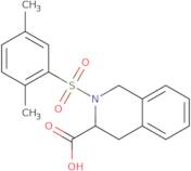 2-(2,5-Dimethylbenzenesulfonyl)-1,2,3,4-tetrahydroisoquinoline-3-carboxylic acid