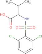 2-(2,6-Dichlorobenzenesulfonamido)-3-methylbutanoic acid