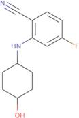 4-Fluoro-2-(trans-4-hydroxycyclohexylamino)benzonitrile