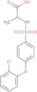 N-[4-(2-Chlorophenoxy)phenylsulfonyl]-DL-alanine