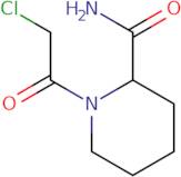 1-(2-Chloroacetyl)piperidine-2-carboxamide