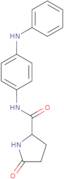 N-(4-Anilinophenyl)-5-oxoprolinamide