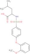 N-[4-(2-Methoxyphenoxy)phenylsulfonyl]-DL-leucine