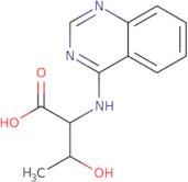 3-Hydroxy-2-(quinazolin-4-ylamino)-butyric acid