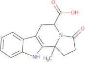 11b-Methyl-3-oxo-1H,2H,3H,5H,6H,11H,11bh-indolo[3,2-G]indolizine-5-carboxylic acid