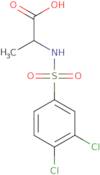 2-(3,4-Dichlorobenzenesulfonamido)propanoic acid