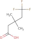 5,5,5-Trifluoro-3,3-dimethylpentanoic acid