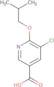 5-Chloro-6-(2-methylpropoxy)pyridine-3-carboxylic acid