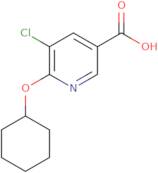 5-Chloro-6-(cyclohexyloxy)pyridine-3-carboxylic acid