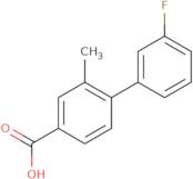 4-(3-Fluorophenyl)-3-methylbenzoic acid