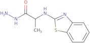 2-[(1,3-Benzothiazol-2-yl)amino]propanehydrazide