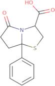 5-Oxo-7a-phenyl-hexahydropyrrolo[2,1-b][1,3]thiazole-3-carboxylic acid