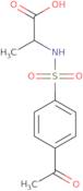 2-(4-Acetylbenzenesulfonamido)propanoic acid