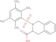 2-(2,3,5,6-Tetramethylbenzenesulfonyl)-1,2,3,4-tetrahydroisoquinoline-3-carboxylic acid