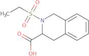 2-(Ethanesulfonyl)-1,2,3,4-tetrahydroisoquinoline-3-carboxylic acid