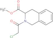 Methyl 2-(2-chloroacetyl)-1,2,3,4-tetrahydroisoquinoline-3-carboxylate