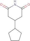 4-Cyclopentylpiperidine-2,6-dione
