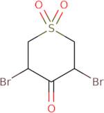 3,5-Dibromotetrahydro-4H-thiopyran-4-one 1,1-dioxide