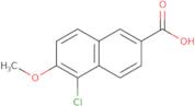 5-Chloro-6-methoxy-2-naphthoic acid