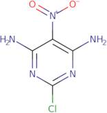 2-Chloro-5-nitropyrimidine-4,6-diamine