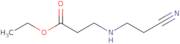 Ethyl 3-[(2-cyanoethyl)amino]propanoate