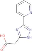 2-(3-(Pyridin-2-yl)-1H-1,2,4-triazol-5-yl)acetic acid